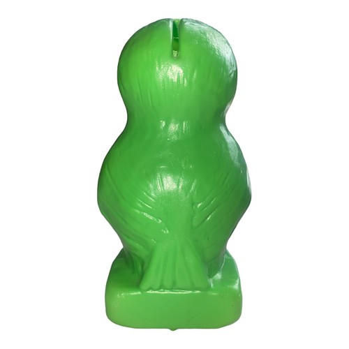 Vintage Credit Union Owly Green Owl Moneybox. 15cm High - Bild 6 von 7
