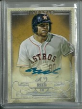 2016 TOPPS FIVE STAR A.J. REED RC AUTO HOUSTON ASTROS FREE SHIPPING 🔥⚾️