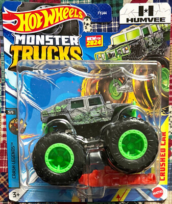ホットウィール モンスタートラック モントラ HUMVEE ハマーH1 Amazon | MATTEL HotWheels 1:64SCALE 「MONSTER TRUCKS