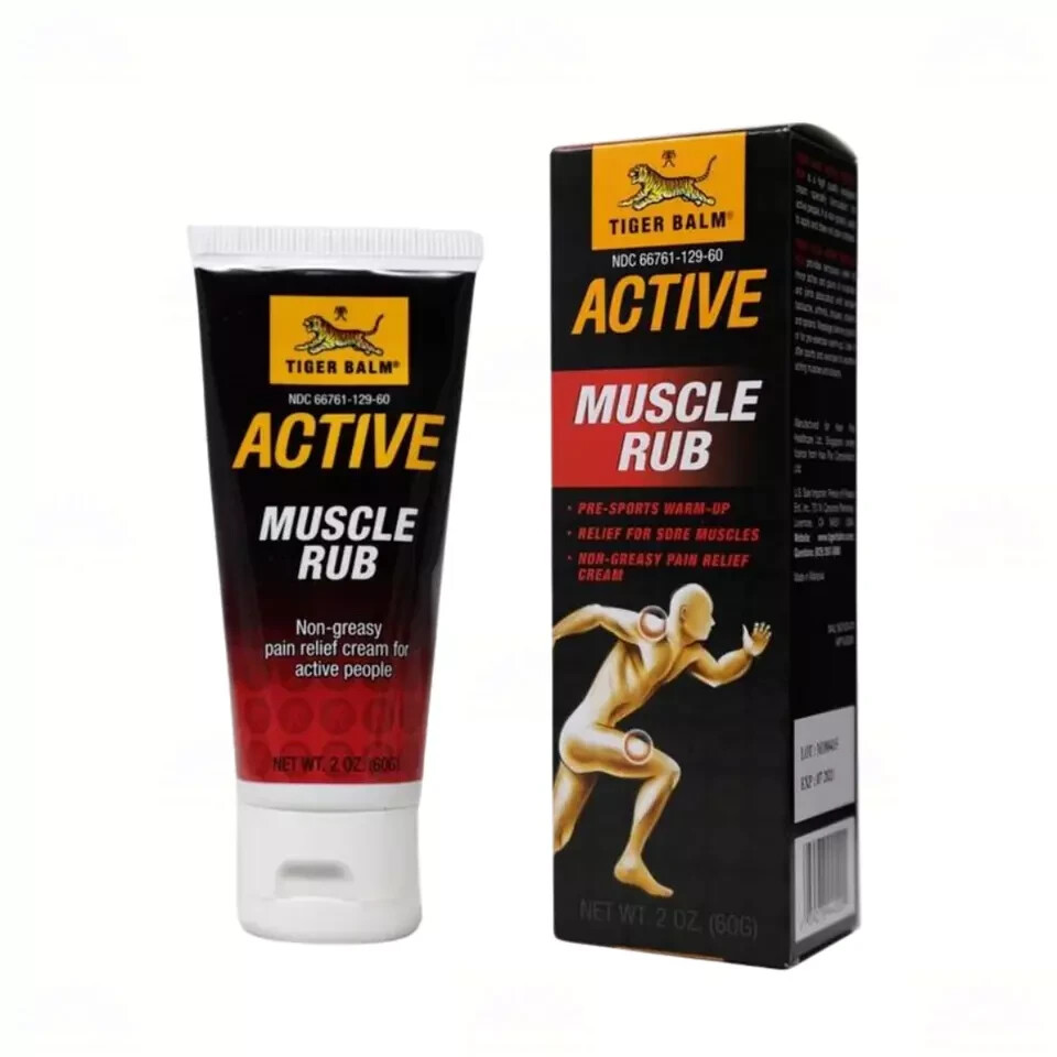 8 PCS Tiger Balm Active Muscle Rub 60g Muscular Pain Relief Cream FAST SHIP