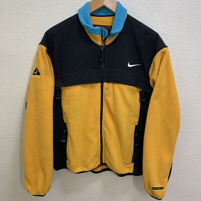 Veste polaire zippée intégrale vintage Nike Acg couche thermique