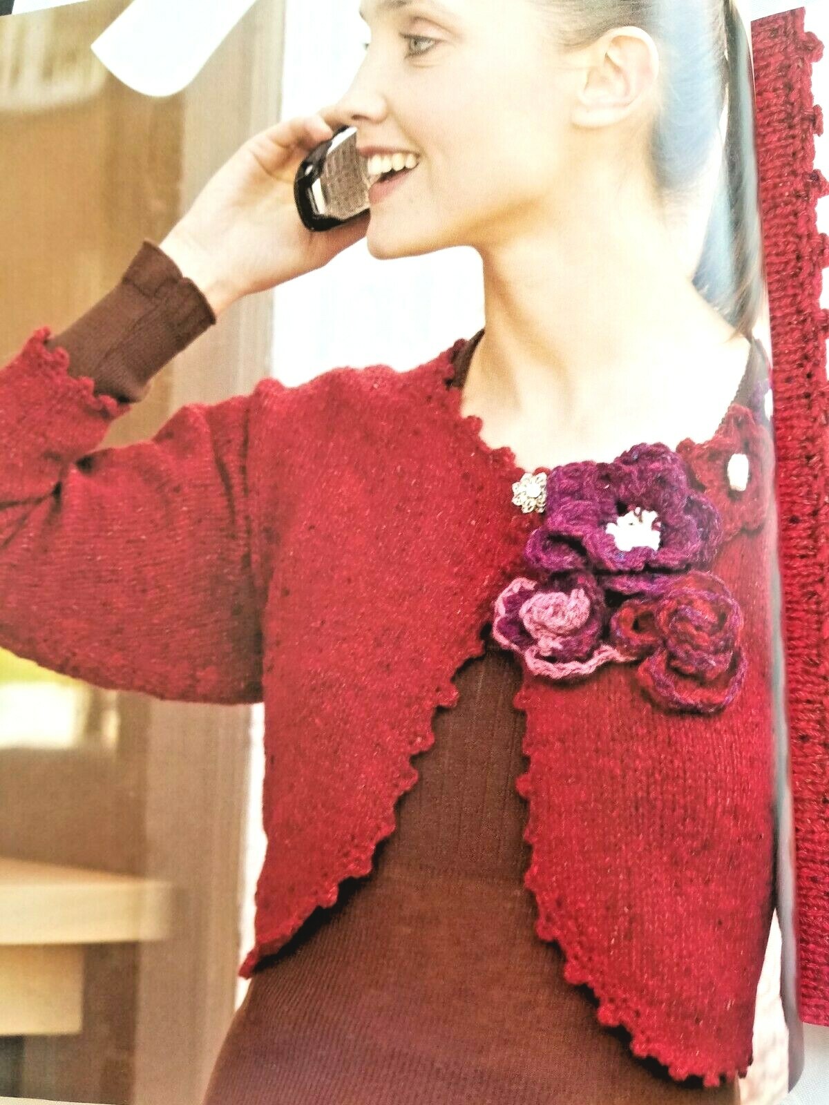 KNITTING LOVES CROCHET knit 192pg soft book Candi Jensen 2006 22