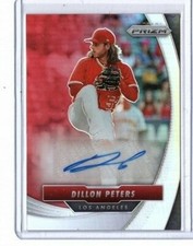 2020 Panini Prizm Game Ball Graphs Dillon Peters #GBG-DP Auto