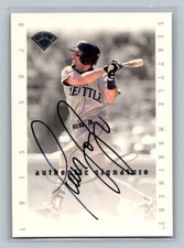 1996 Leaf Signature Series Signatures Update Luis Sojo Auto Seattle Mariners