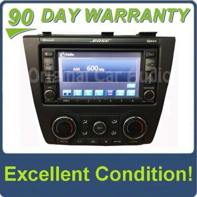 2009 NISSAN Altima OEM BOSE Navigation Radio CD Changer