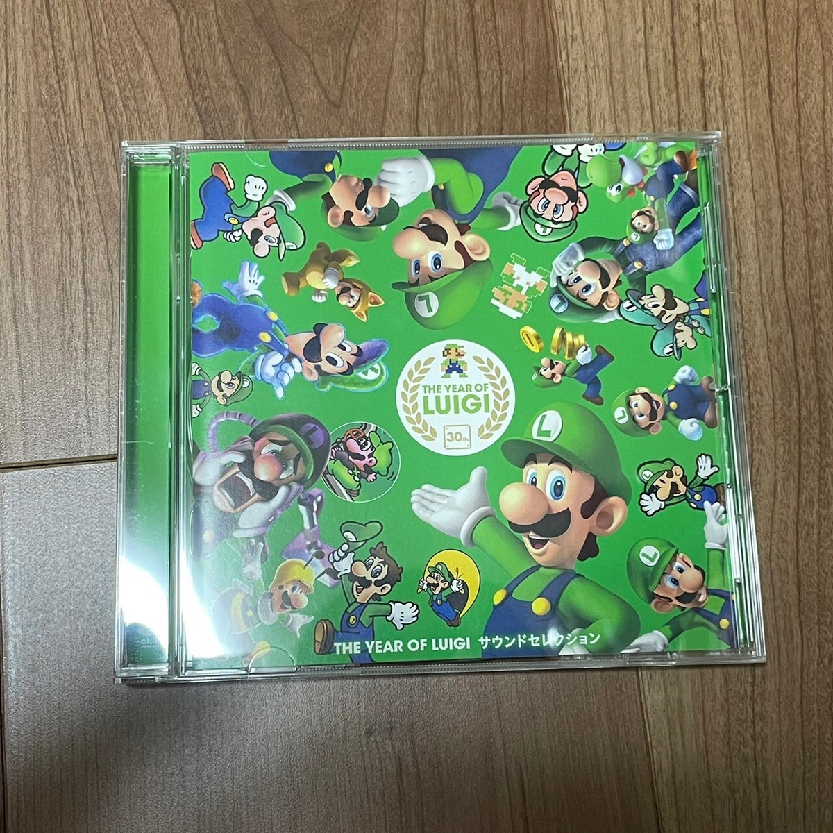 Club Nintendo The Year Of Luigi Sound Selection CD 30th
