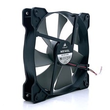 1X 14CM 140 140 25mm 12V 0.22A 2PIN desktop computer power case fan NR140L 14025