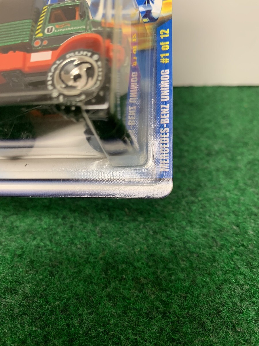 Hot Wheels 2001 Last Production Run Mercedes-Benz Unimog-New Hot Wheels 2001 Last Production Run Mercedes-Benz Unimog-New