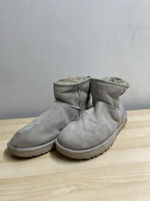 UGG Women's Classic Mini II Metallic 1112531 Suede Ankle Snow Boots UK 7 (S98)