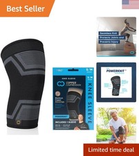 Men's  Women's Copper Knee Stabilizer - L/XL for Athletes  Active Lifestyles