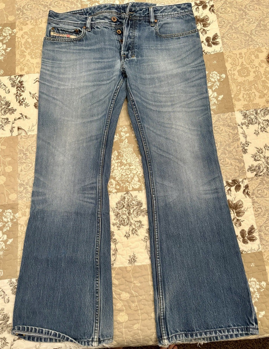 Diesel Industry Vintage Denim Jeans Women's 32x30 Zathan Wash 00731