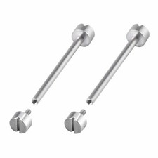 2 REPLACEMENT 16,18,20,22,24,26,28,30MM TUBE  SCREW PIN FOR MENS WATCH BAND