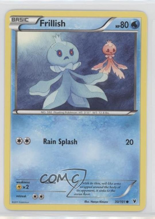 Frillish Pokemon Black & White Noble Victories #30