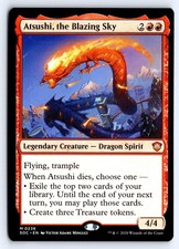 Atsushi, the Blazing Sky 236 Commander: Secrets of Strixhaven Magic NM