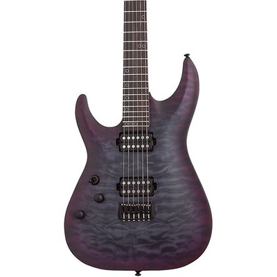 Schecter Guitar Research Omen ExtremeII LeftHanded Guitar  Nocturne Shadow