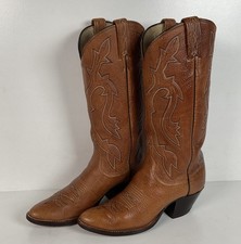 Vintage Dan Post Bullhide Cowgirl Boots | USA Made | Extra Narrow | Women’s 7 A