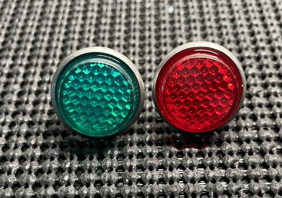 🔥 ПАРА велосипедных колес ручной работы ̼ СТУПИЧНЫЕ БЛЕСТЯЩИЕ с отражателями винтажного стиля - Изображение 3 из 3