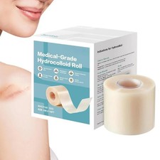 1-5M Sanke Rescue Hydrocolloid Roll for Wound Care Cut-to-Size Extra Large Hydro