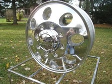1 Alcoa Style Front 16x6 Gmcchevyford Dodge Dually Polished W Cap One 1 1 Alcoa Style Front 16x6 Gmcchevyford Dodge Dually Polished W Cap One 1