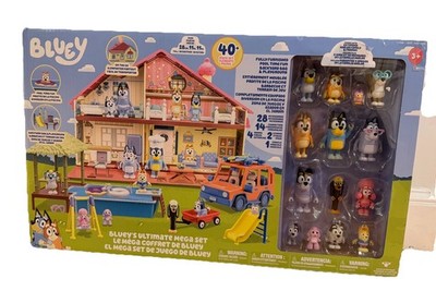 Moose Enterprise Bluey s Ultimate 40+ Piece Mega Play Set