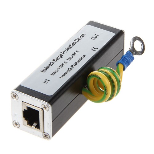 Rj45 Stecker Ethernet Netzwerk Überspannungs Schutz Ableiter 100Mhz H8B5 - Afbeelding 4 van 7