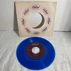 The Beatles Something Come Together 45 rpm Jukebox Capitol 1990s Blue Vinyl VG+