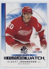 2024-25 SP Authentic Future Watch Limited Blue 242/399 Albert Johansson #171 0b3