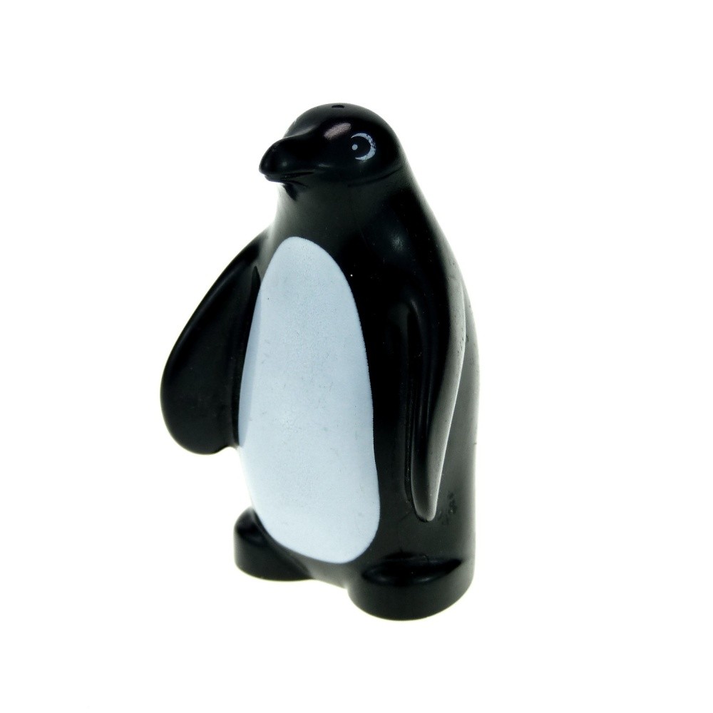 1X Lego Duplo Animal Penguin Black White Aqua Zoo Circus Antarctica Ice X932PX1