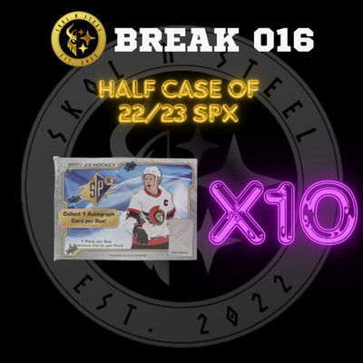 Tampa Bay Lightning 1/2 CASE OF SPX , PYT - 016 AS SEEN ON EBAY LIVE 1