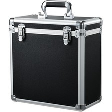 Plattenkoffer LP-Koffer Vinyl mit Schloss Sch...