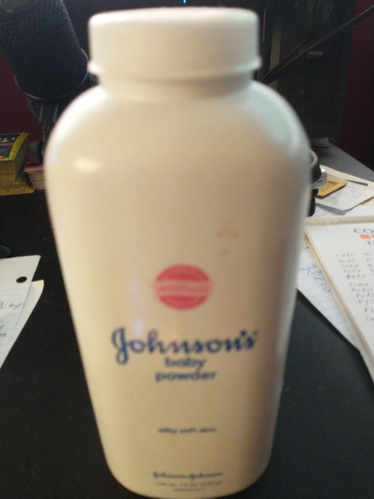 Johnson's Baby Powder Original TALC 425g+/- Vintage open but full