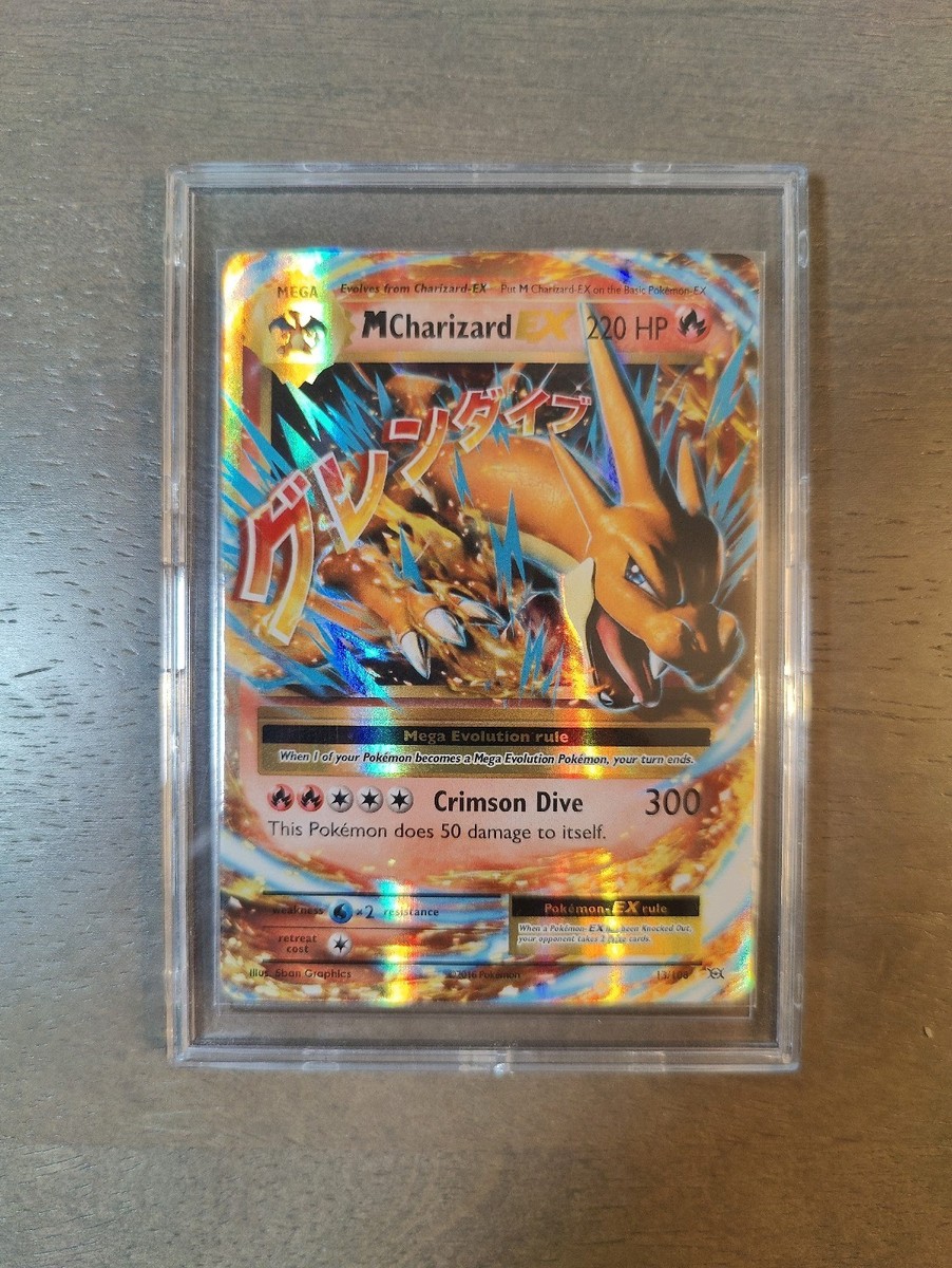 pokemon card mega charizard ex xy evolutions 13/108 Amazon.com: - Mega-Charizard-EX (108) - Flashfire Having been authenticated and graded M Charizard EX 13/108 Pokemon
