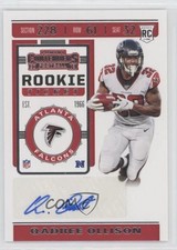 2019 Panini Contenders Rookie Ticket Qadree Ollison #203 Auto no9