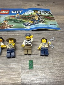 Lego City 60066  Figures And Manual Only !!!!!