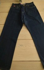 Jeans Mens AKademiks  Size W 34 Blue Dark style baggy New with out tag Blue
