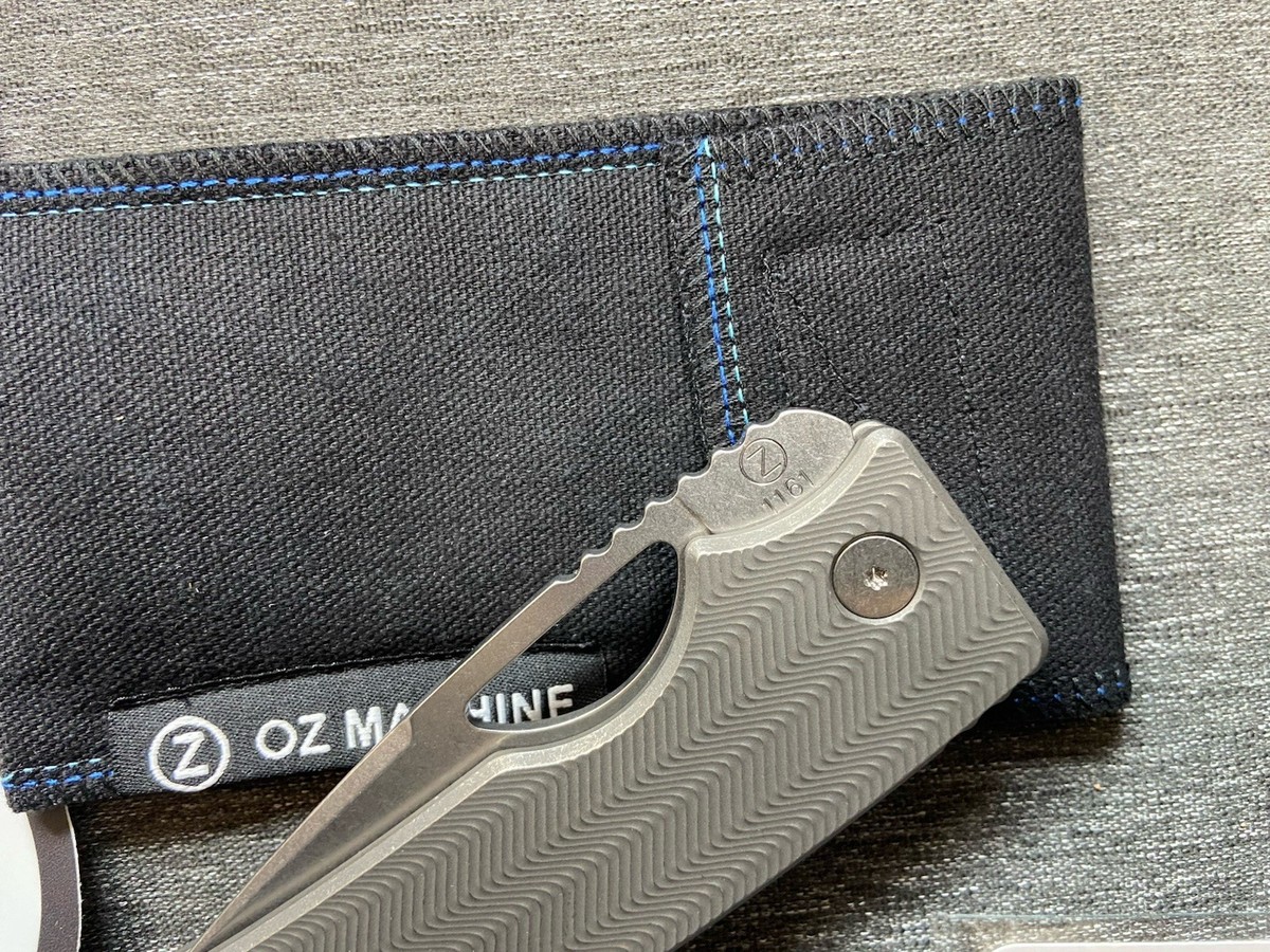 OZ Machine Company Roosevelt XL – Zig Zag Milling – XHP Blade