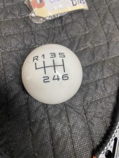 6-speed White Shift Knob Fits 2011-2014 Mustang Gt