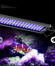 48W Saltwater Aquarium Light for 48" to 54" Fish Tanks Dimmable LED Reef Light f