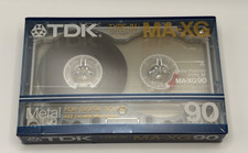 TDK MA-XG 90 Blank cassette tape Metal  - Mint condition