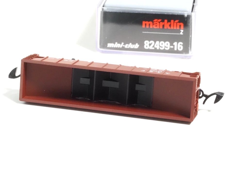 82499-16  Marklin  Z-Scale ATSF, Open Hopper car NEW in Box - Image 2 of 3