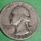 1947-P Washington Silver Quarter *EF Plus **US COINS 25c with Free Shipping