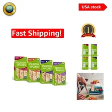 Flavorful Variety Pack of Organic Crunchy Rolls - Low-Cal, Allergen-Free Snack
