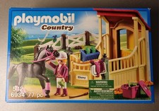 Playmobil 6934 Boîte avec cavalière et pur-sang Arabe