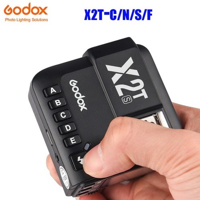 GODOX X2T-C/N/S/F TTL 1/8000s Wireless Flash Trigger for Canon/Nikon/Sony/Fuji