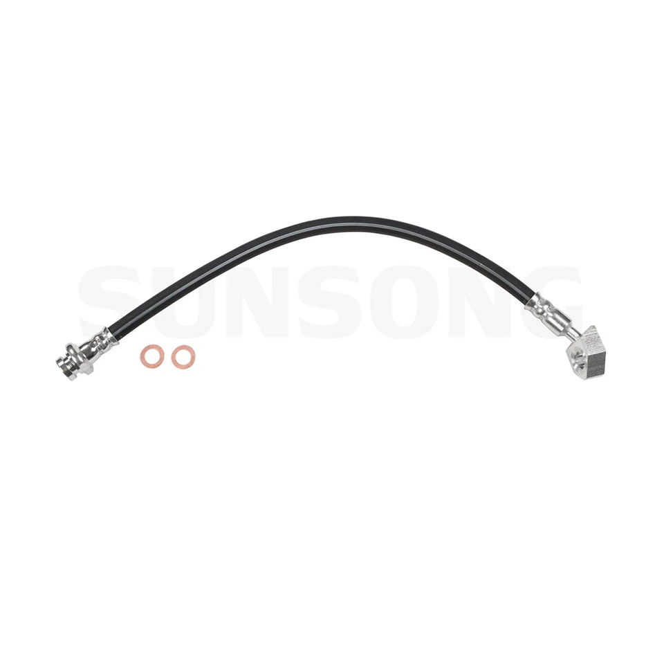 Mangueira hidráulica de freio dianteira esquerda e direita para 1986 1987 1988 1989 Nissan D21 2.4L - Imagem 3 de 4