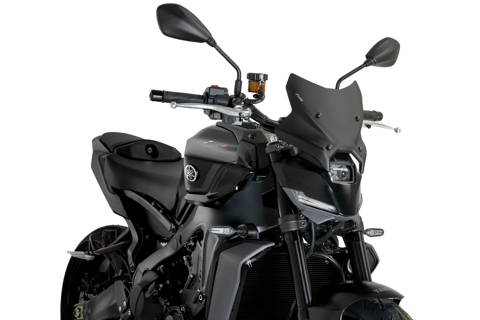 Puig Sport Screen | Matte Black (Opaque) | Yamaha MT-09/SP 2024>Current