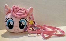 MY LITTLE PONY PINKIE PIE Soft PLUSH DOLL PURSE Cross-Body Shoulder Bag NWT