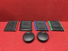 Used Quantity of 34 Various SMART Board Stylus Pens Erasers Red Green Blue Black