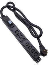 Data Center 240V 50Amp Server Cabinet L6-50P 8 Outlets IEC C13 PDU Meter PDU ...