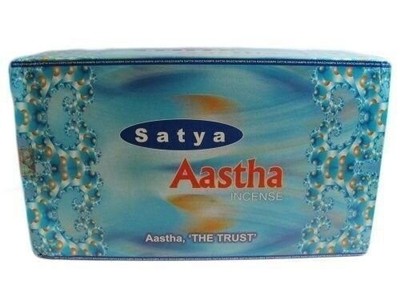 Aastha - Box of Twelve 15 Gram Boxes - Satya Sai Baba Incense